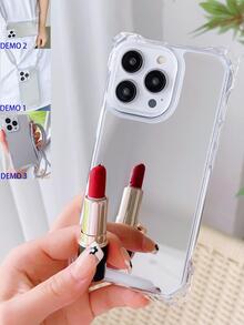 Four-cornered Shockproof Mirror Phone Case Compatible With Iphone 13 Pro Max