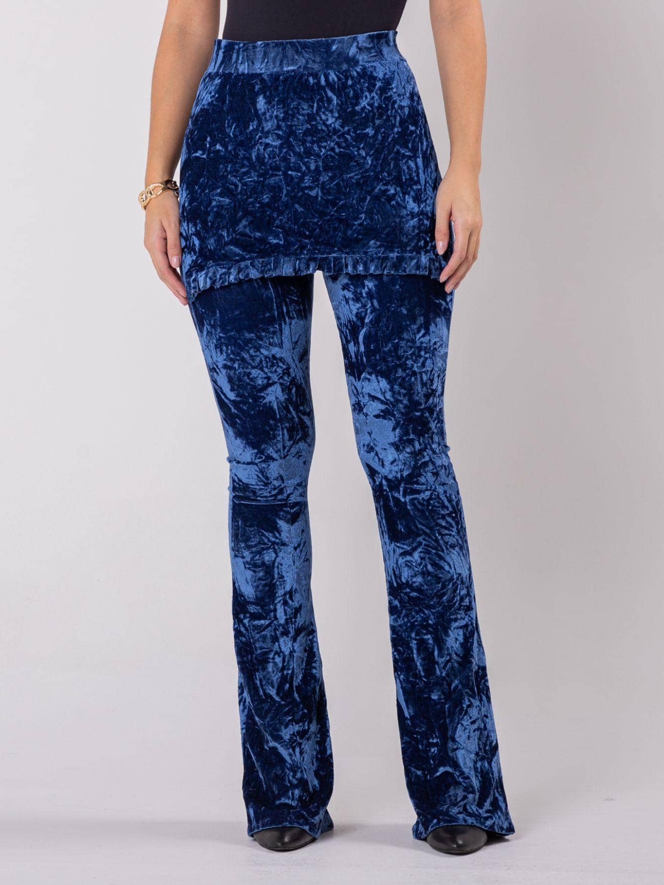 Women Pants - 藍色 - 查看 1