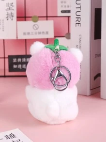 1 cái Phụ nữ Phim hoạt hình Gấu Charm Móc khóa dễ thương để trang trí hàng ngày - Nhiều màu - Xem 2