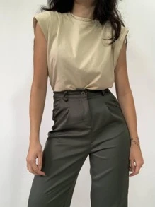 Women Pants - xanh quân đội - Xem 3