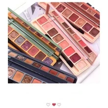 Lameila Makeup Eyeshadow Palette 8 Colors - 綠色 - 查看 3