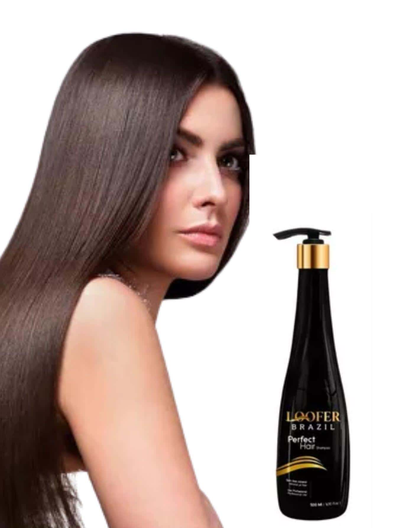 PICOOL Hair Shampoo Perfect Hair Brazilian Loofer Shine - 黑色 - 查看 1