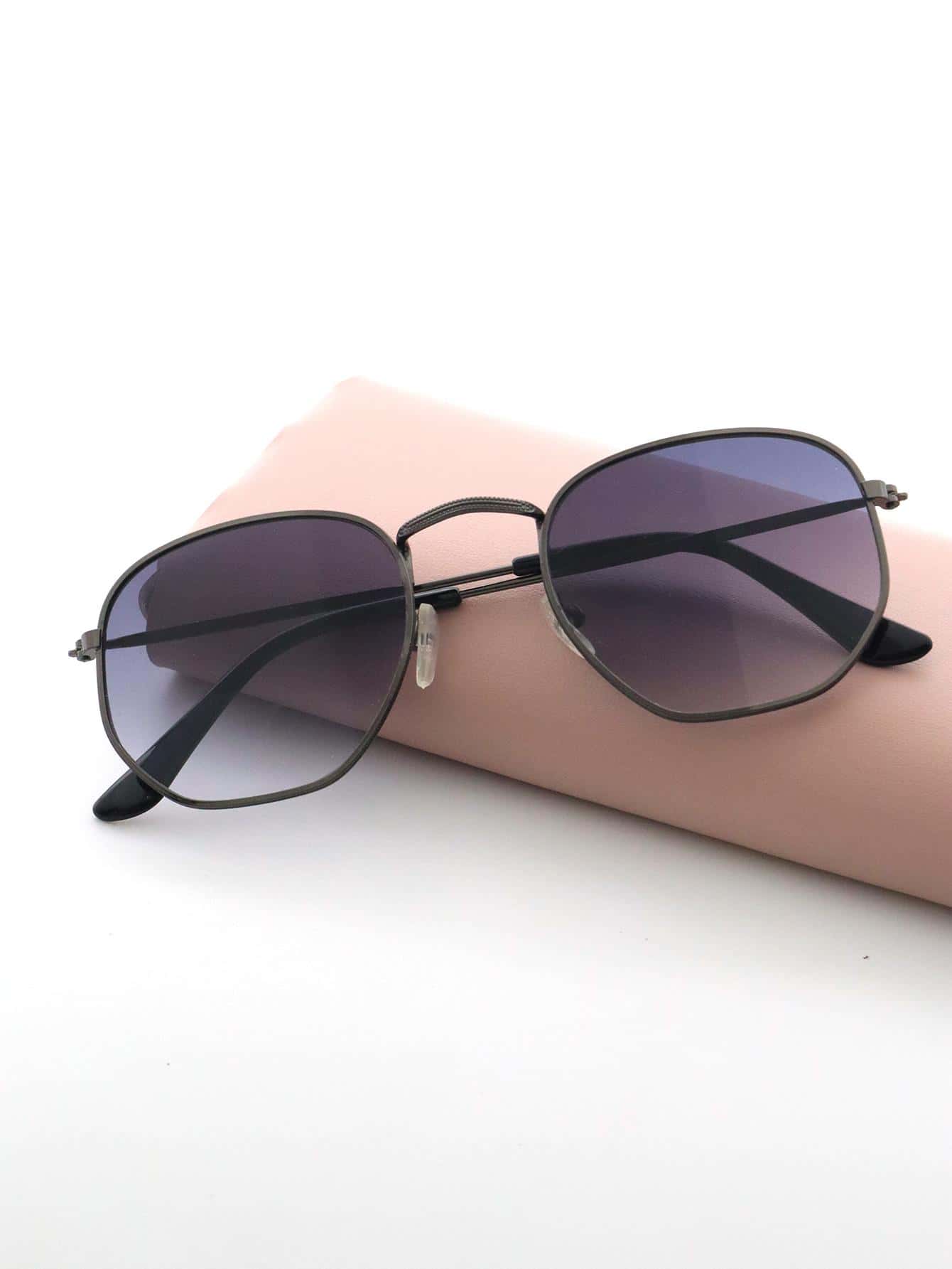 Women Sunglasses - 淺灰紫 - 查看 2