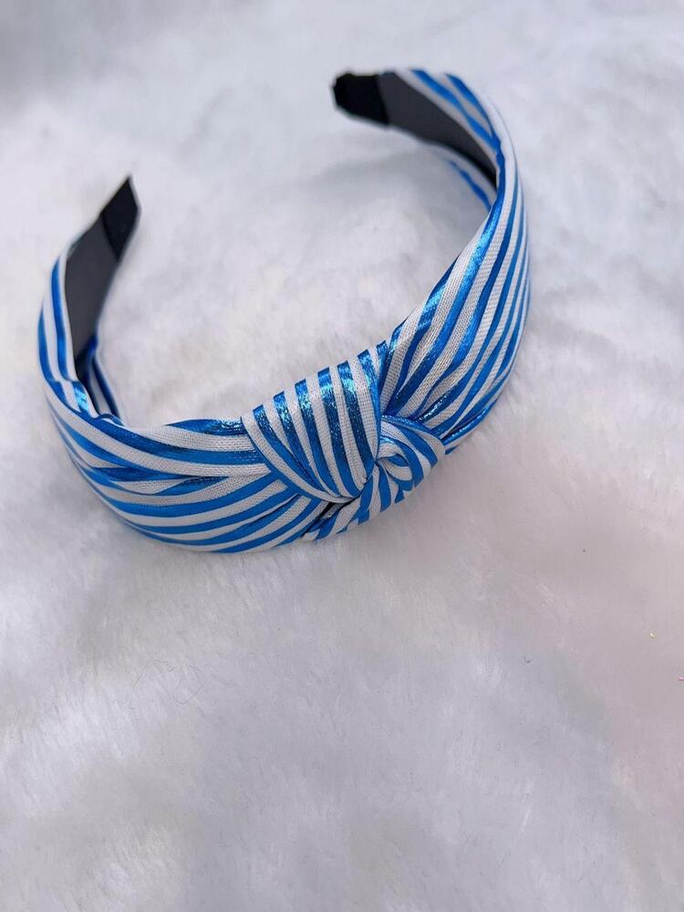 Headbands - Blue and White - View 2