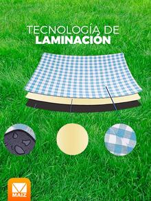 Manta para picnic - Azul - Ver 2