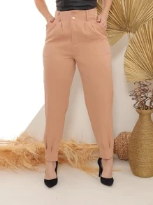 Women Pants - Màu be - Xem 1