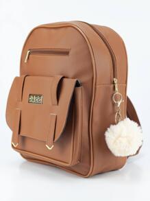 Women Fashion Backpacks - Lạc đà - Xem 2