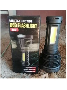 Lámpara 10,000 Lumens Con Luz Lateral - Negro - Ver 2