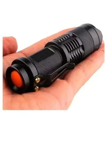 2000 Lumens Rechargeable Lamp With Transit Cone - Black - View 2