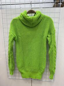 Women Sweaters - Màu xanh Bạc hà - Xem 2