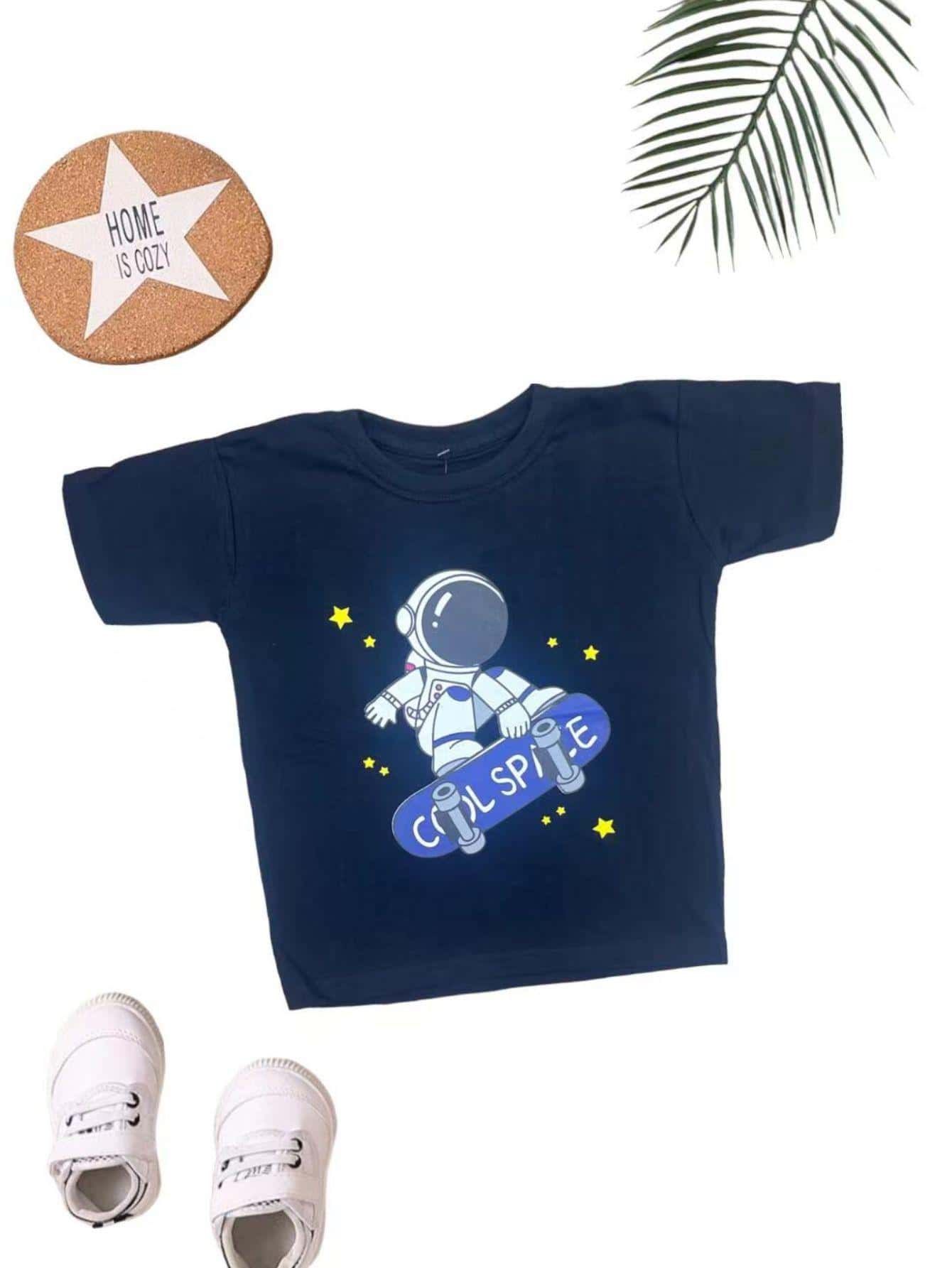 Toddler Boy T-Shirts - màu đen - Xem 1