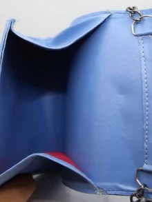 Women Crossbody - Màu xanh lam - Xem 3