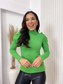 Women Tops - Green - View 4