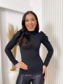 Women Tops - Black - View 1