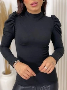 Women Tops - Black - View 3