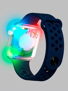 Reloj Led Digital Touch Hombre Mujer Luminoso Resistente - Azul Marino - Ver 2