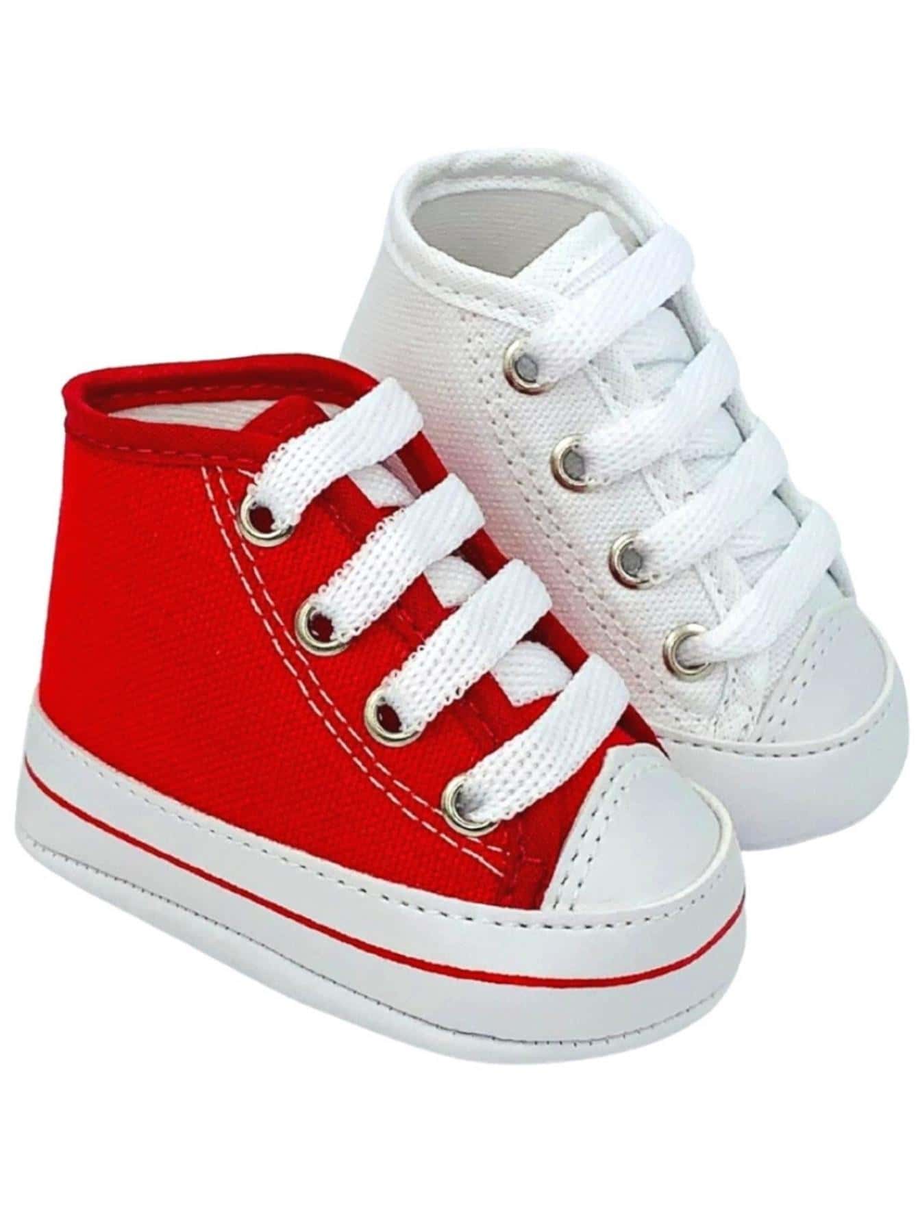 Kids Flats - Đỏ và trắng - Xem 1