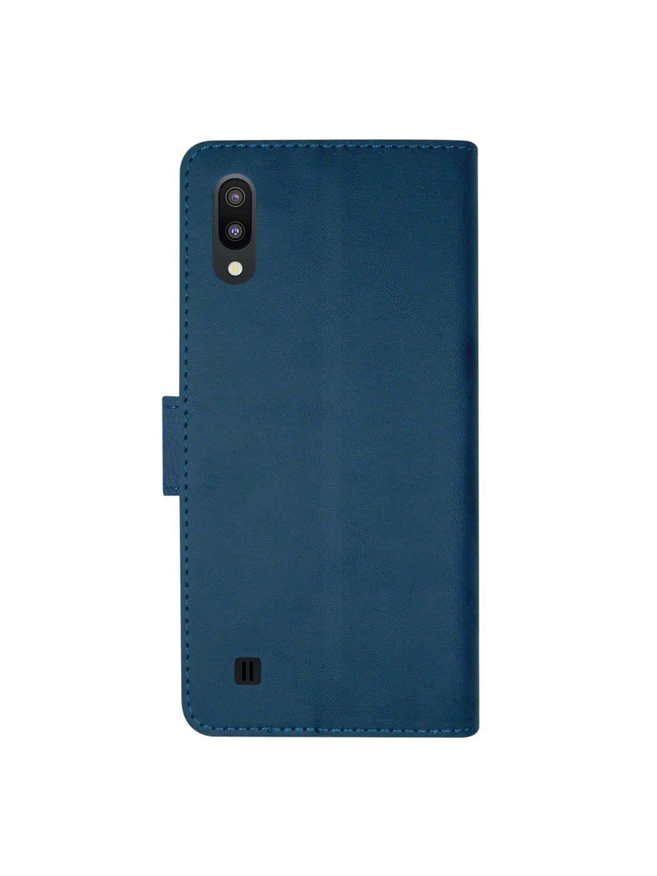 Premier Diary Wallet Case For Galaxy M10 - 藏蓝色 - 查看 1