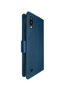 Premier Diary Wallet Case For Galaxy M10 - 藏蓝色 - 查看 6
