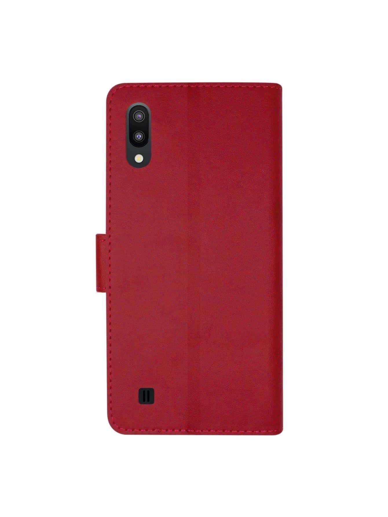 Funda Case Tipo Cartera Premier Diary Para Galaxy M10 - Rojo - Ver 1