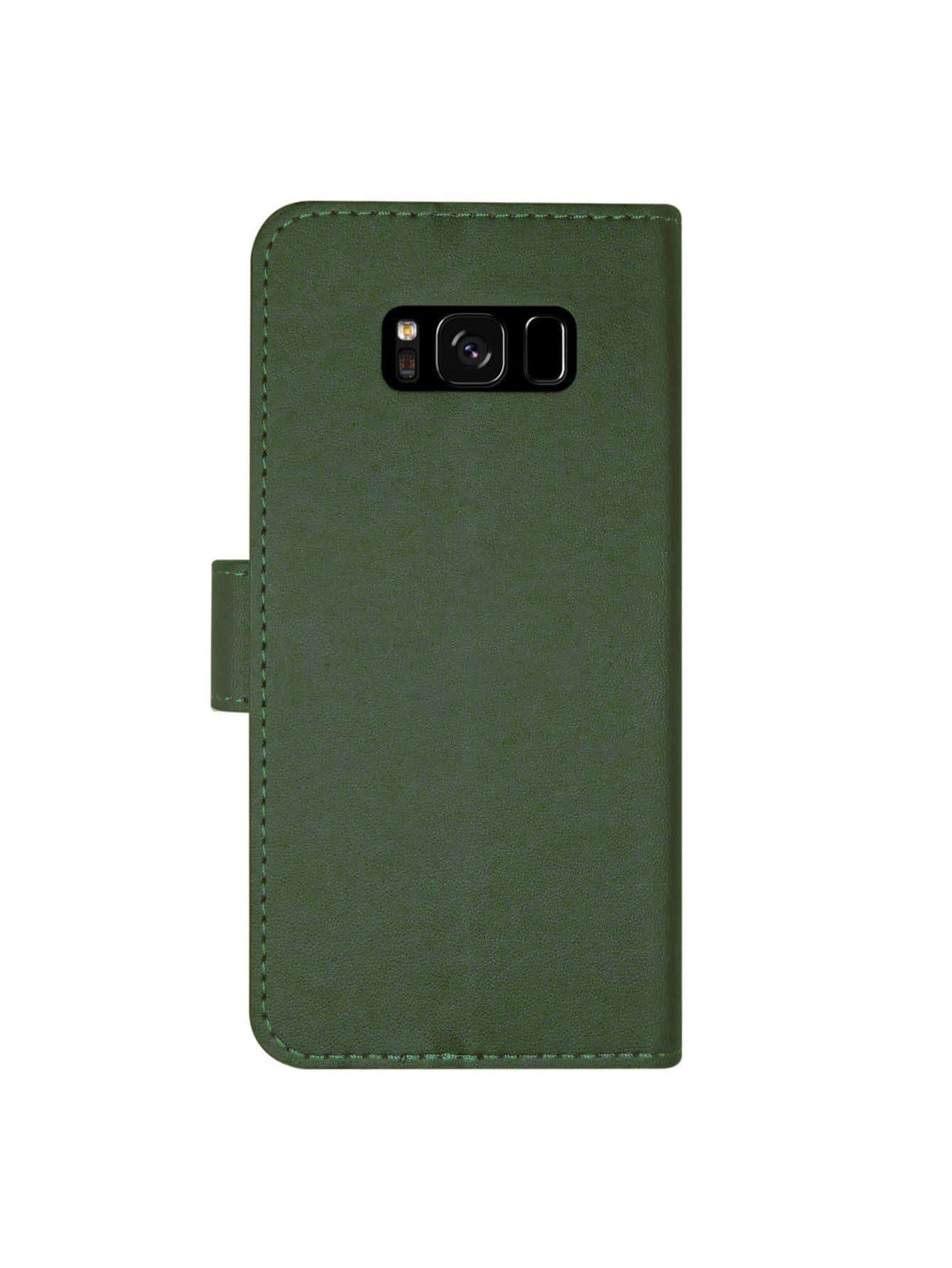 Funda Case Tipo Cartera Premier Diary Para Galaxy S8 Plus - Verde militar - Ver 1