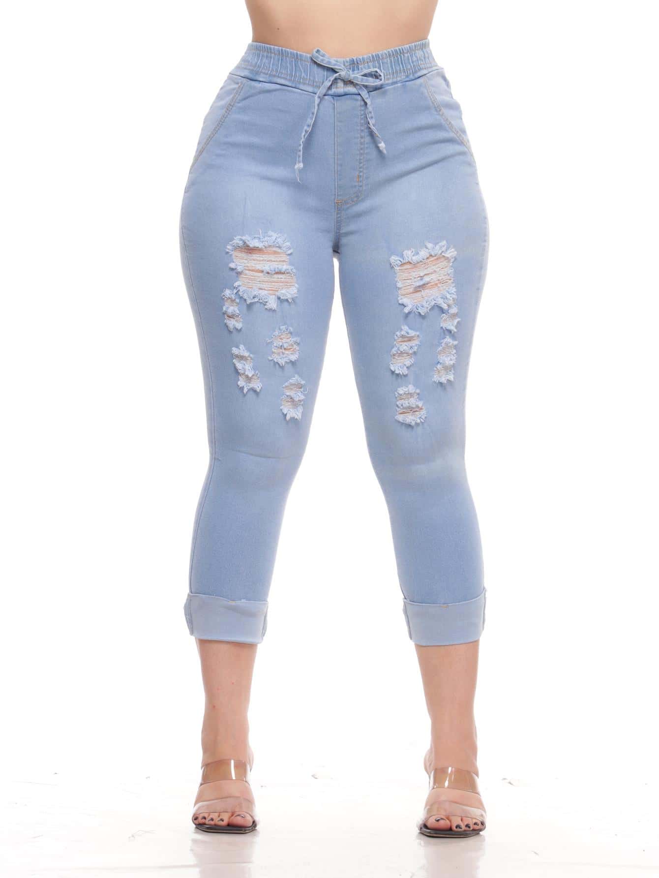Women Jeans - Rửa nhẹ - Xem 1