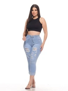 Women Jeans - Rửa nhẹ - Xem 3