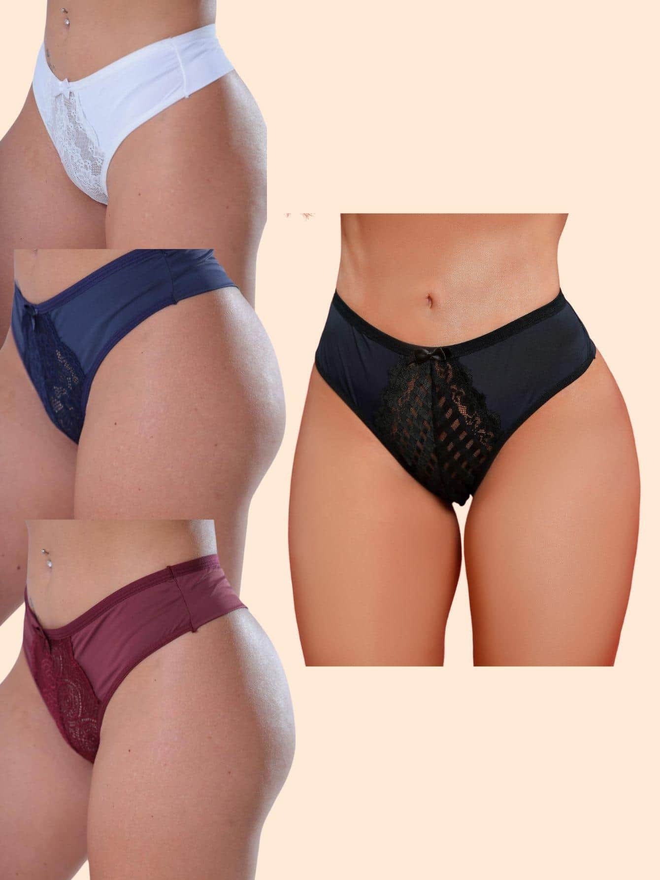 Women Thongs - 彩色 - 查看 1