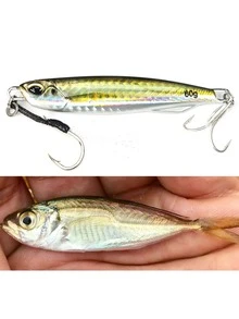 1pc Lead Alloy Fishing Lure - Olive Green - View 6