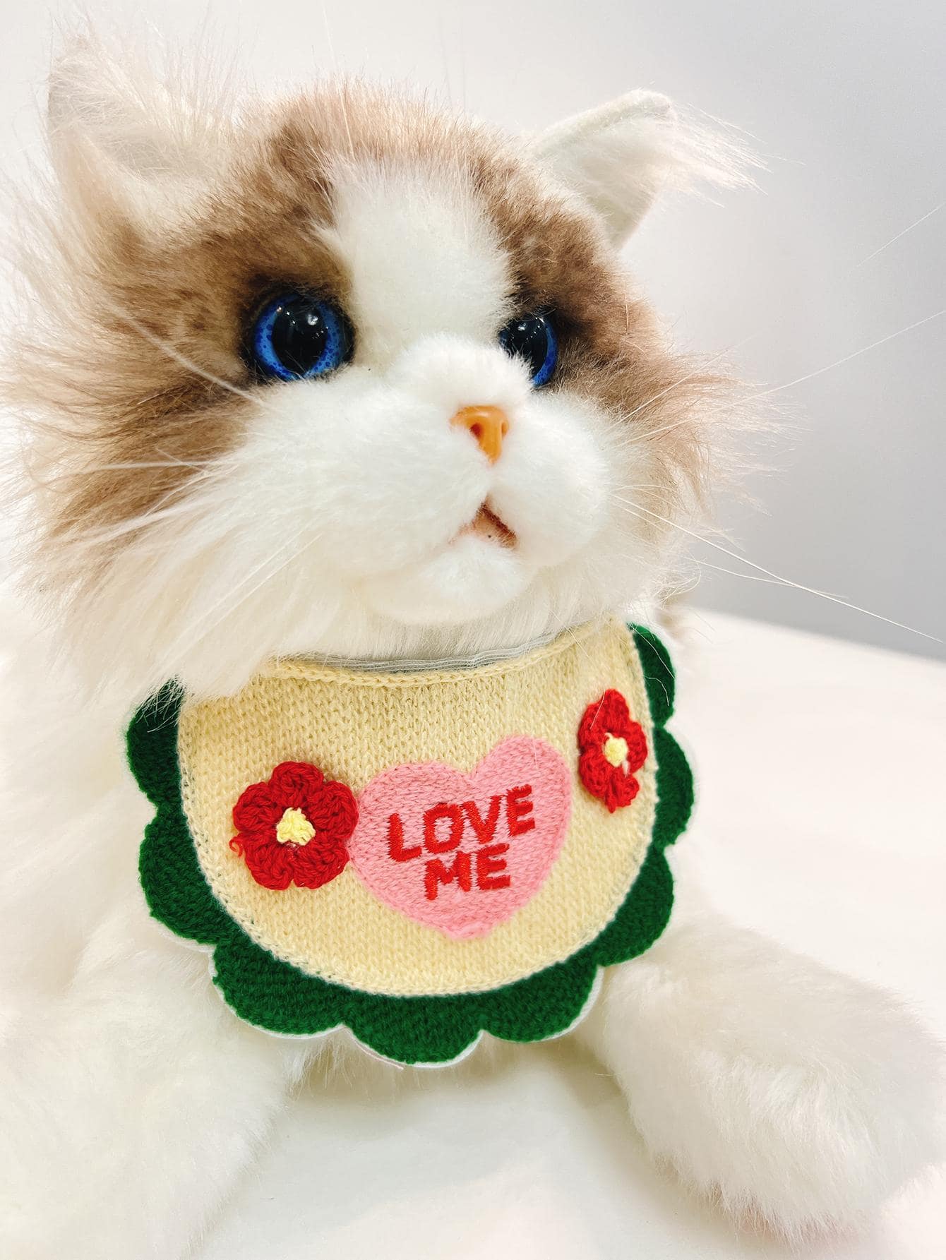 Green Lace Pet Scarf - Green - View 1