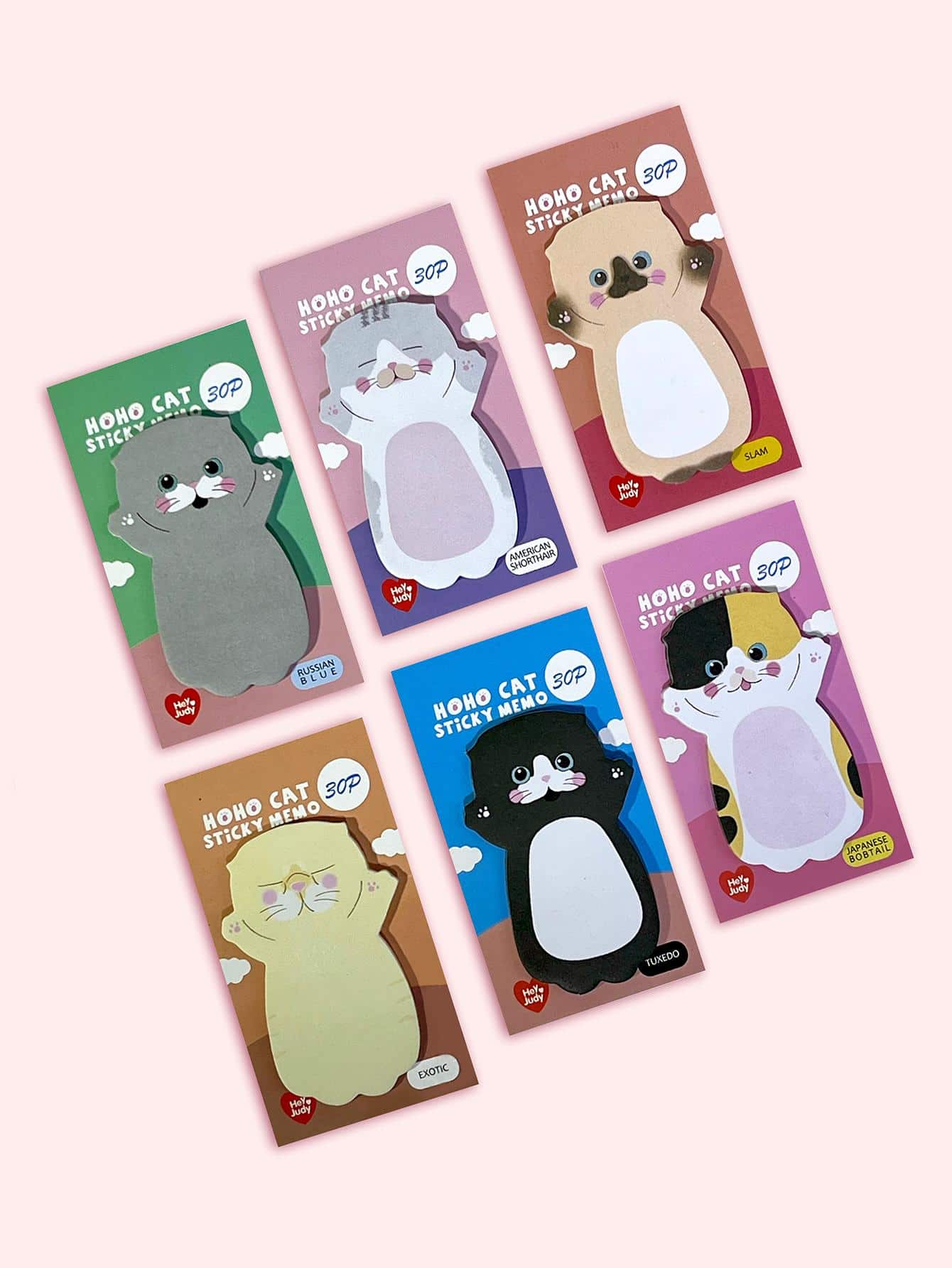 kawaii en forma de gatito, scrapbook (1 pieza random) - Multicolor - Ver 1