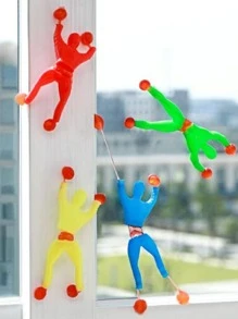 5/10/20/30/50pcs Funny Sticky Rolling Men Sticky Stretchy Wall Climbing Man Party Favor Tricky Novelty Toys Party Supplies