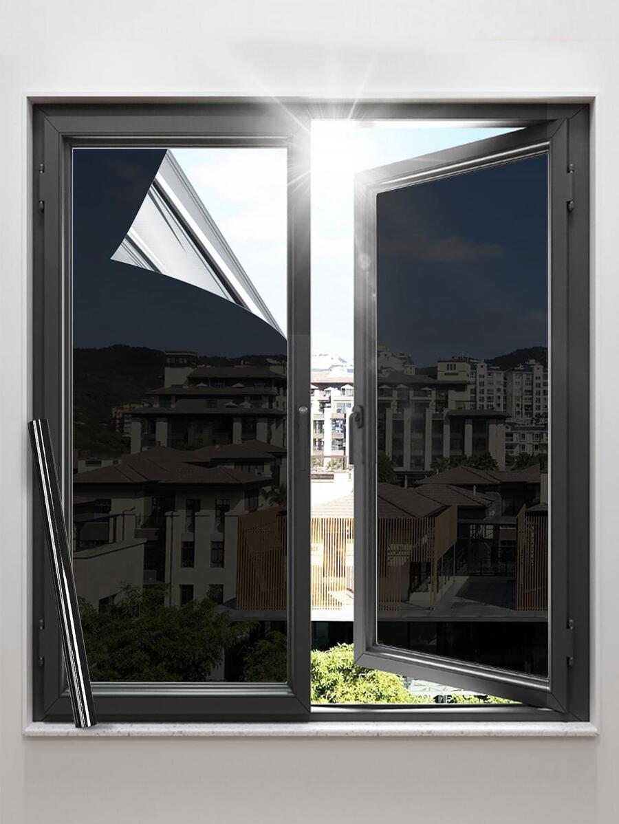 1 Tấm Phim Thủy Tinh Cách Nhiệt Tấm Che Nắng Cửa Sổ Cho Gia Đình, Ban Công, Tòa Nhà Văn Phòng, Chống Nắng, 45Cm X 1M/2M/3M/5M/10M