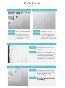 1 Tấm Phim Thủy Tinh Cách Nhiệt Tấm Che Nắng Cửa Sổ Cho Gia Đình, Ban Công, Tòa Nhà Văn Phòng, Chống Nắng, 45Cm X 1M/2M/3M/5M/10M - màu đen - Xem 11