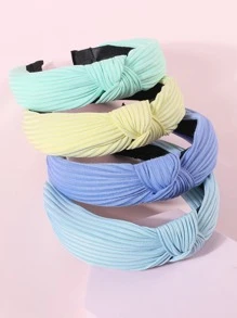 4入組女孩結飾時尚髮箍適用於日常生活 - 彩色 - 查看 1