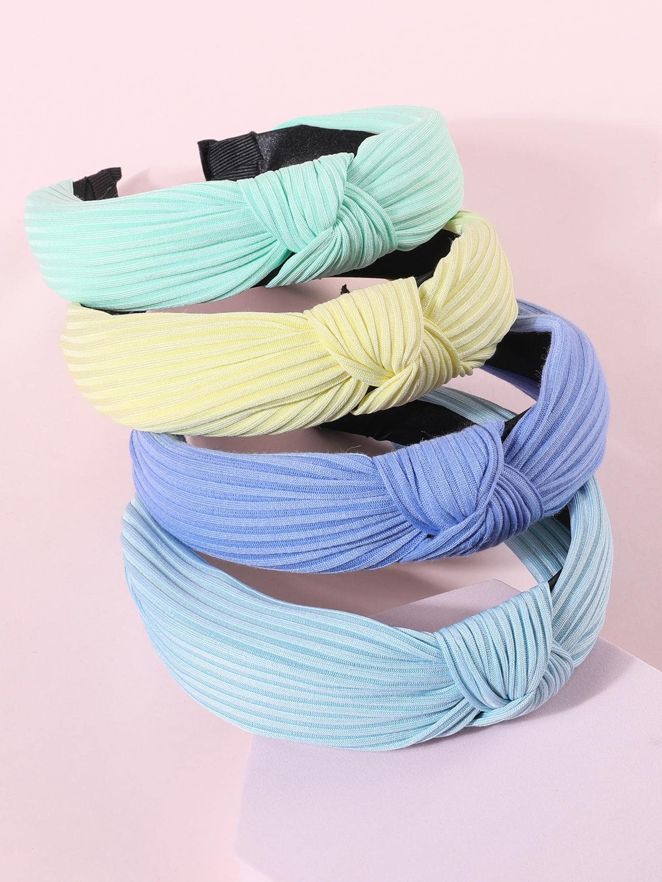 4入組女孩結飾時尚髮箍適用於日常生活 - 彩色 - 查看 1