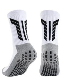 1 đôi Vớ bóng đá thể thao ngoài trời dày & chống mài mòn - Nhiều màu - Xem 6