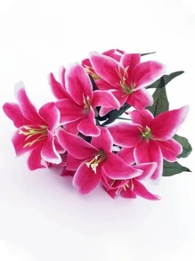 1 st konstgjord blomma - Röd - Visa 2