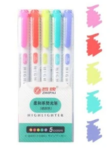 5入組混色記號筆 - 彩色 - 查看 8