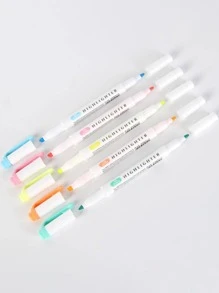 5入組混色記號筆 - 彩色 - 查看 3