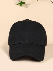 1 Unisex Màu Trơn Bãi Biển Mùa Hè Ngoài Trời Chống Nắng Mũ Bóng Chày - màu đen - Xem 3