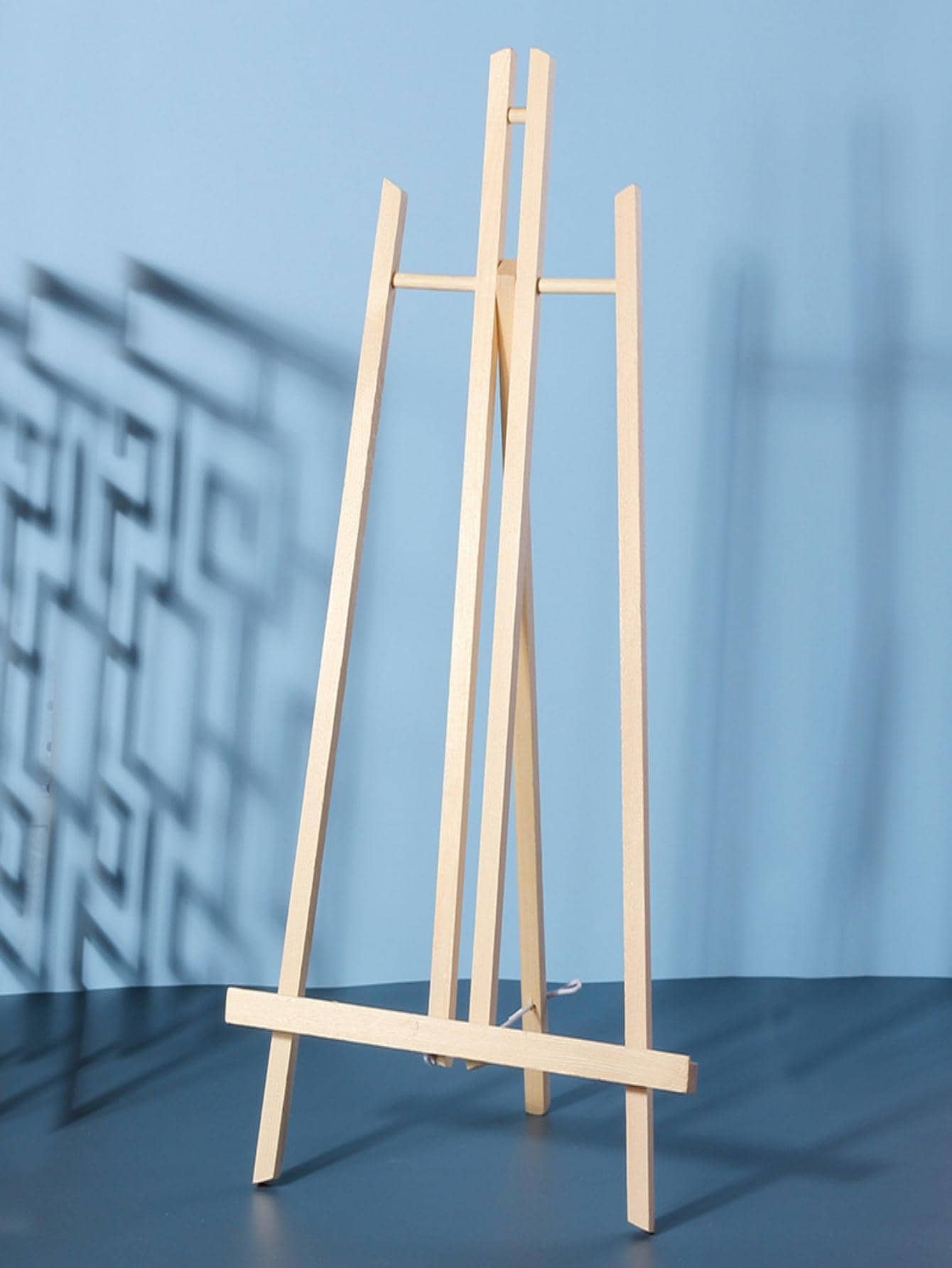 1入組木頭梯形帆布邊框 - 彩色 - 查看 1