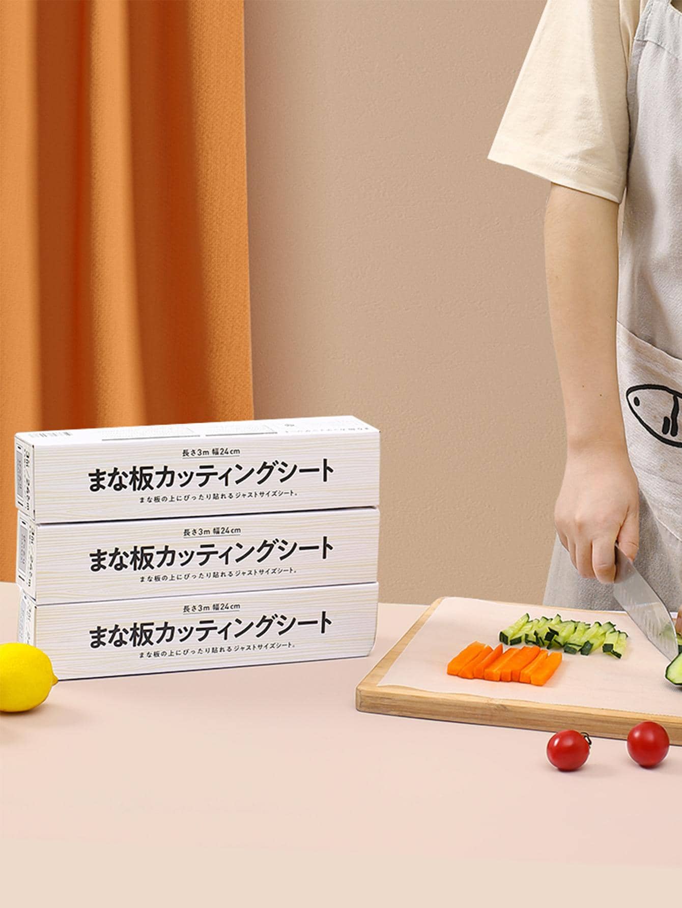 1box White Easy To Use Flexible Disposable Cutting Board Sheet - White - View 1
