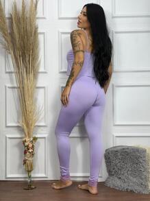 Women Pajama Sets - Black - View 4