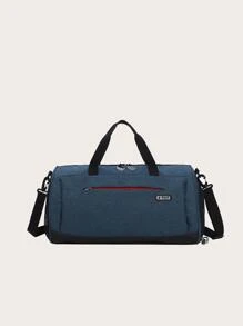 Sports Gym Bag Workout  Bag With Shoes Compartment Wet Pocket For Men And Women Durable - Blue - View 1