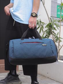 Sports Gym Bag Workout  Bag With Shoes Compartment Wet Pocket For Men And Women Durable - Blue - View 4