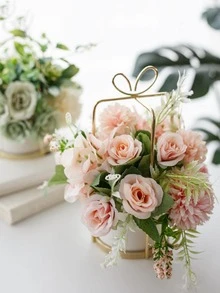 1 pieza Maceta en forma de corazón - Multicolor - Ver 6