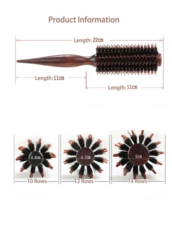 1 Stück wiederverwendbare runde Haarbürste, moderner Holz-Haarbürste mit einfacher Aufbewahrung, Haarkämme, Friseur, Haarpflegeprodukte, Haaraccessoires, Slick-Back-Bürste, Haarbürste, Ballbürste, Mini-Haarbürste, Haaraccessoires, Produkte für lockiges Haar, Friseurausrüstung, Weihnachten, Friseurwesen, Holzkamm, Slick-Back-Bürste, Haarbürste, Kantenbürste Haarkamm, Haarbürstensatz, Bürste, Haarbürste, Friseur, Friseurausrüstung, Haarbürste, Bürste Haarbürstensatz, Kamm Haar, Kamm für Locken, Entwirrbürste, Haarbürste für Frauen, Friseurzubehör, Friseursalon, Friseurausrüstung