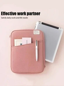 1 pieza Funda pad minimalista - Rosa - Ver 3