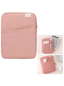 1 pieza Funda pad minimalista - Rosa - Ver 1